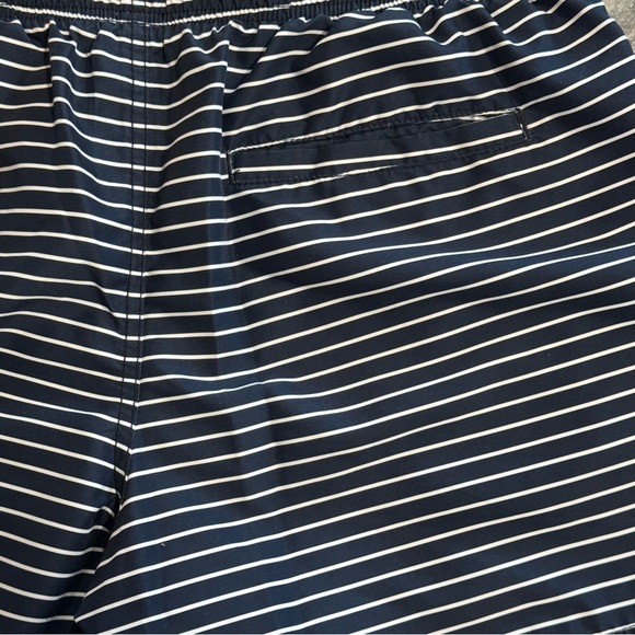 H&M Blue & White Stripe Swim Trunks/Shorts - Picture 3 of 7